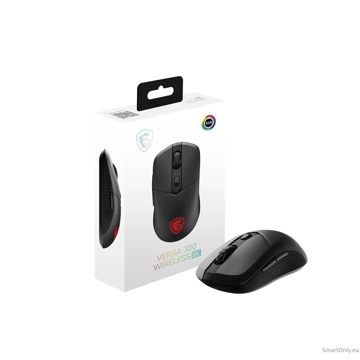 MSI Gaming Mouse | VERSA 300 WIRELESS 8K | Wireless | Bluetooth, 2.4 GHz, USB 5