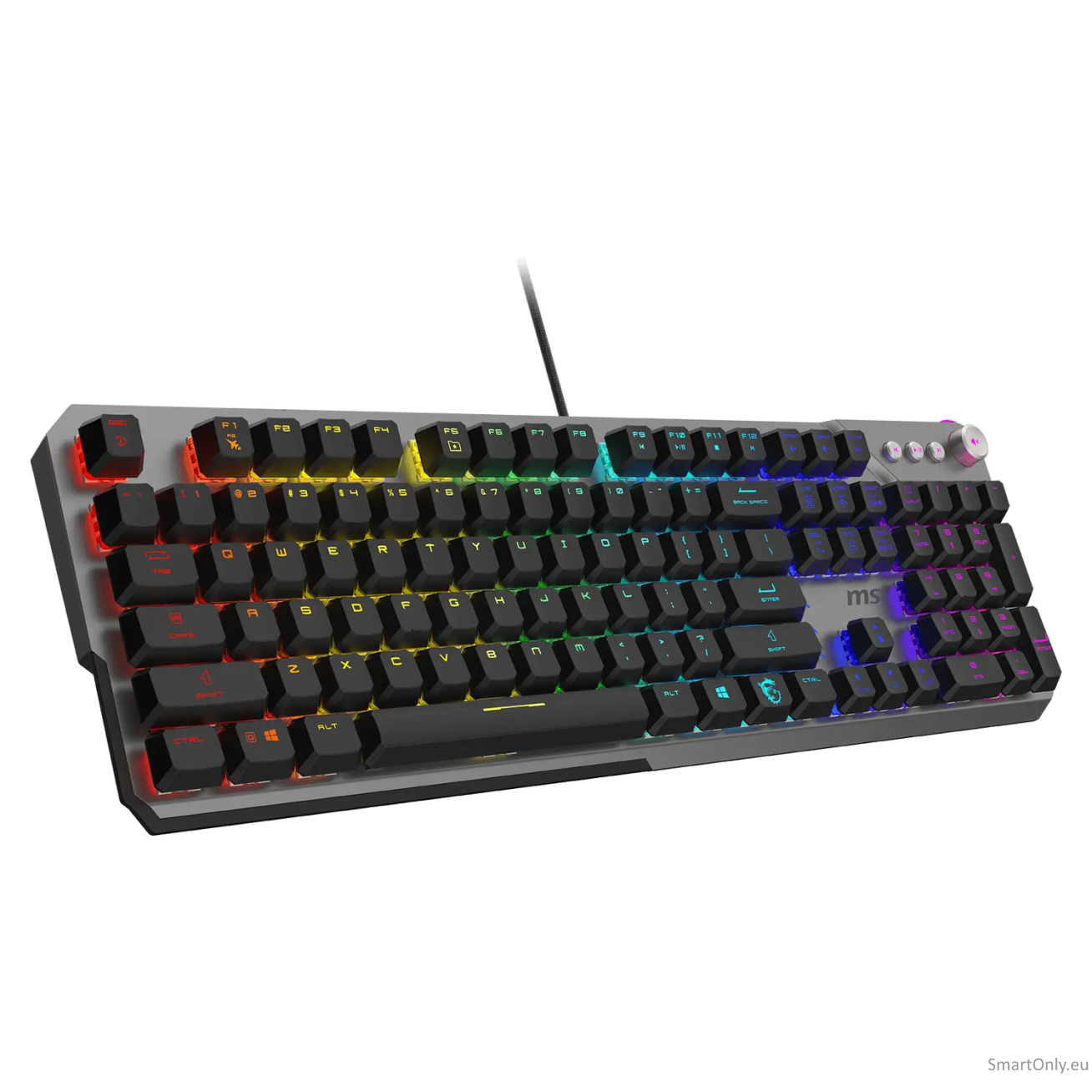 MSI STRIKE 600 V2 SILENT | Gaming keyboard | Wired | US | Mechanical - Silent 2 MSI STRIKE 600 V2 SILENT | Gaming keyboard | Wired | US | Mechanical - Silent 2