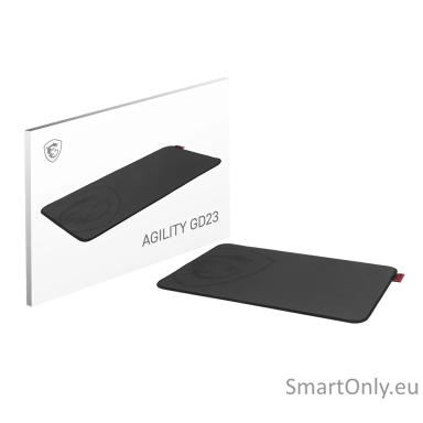 MSI Agility GD23 | Mouse pad | 220 x 320 x 3 mm | Black
