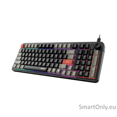 MSI FORGE GK110 US | Gaming keyboard | Wired | US | Membrane | Black MSI FORGE GK110 US | Gaming keyboard | Wired | US | Membrane | Black