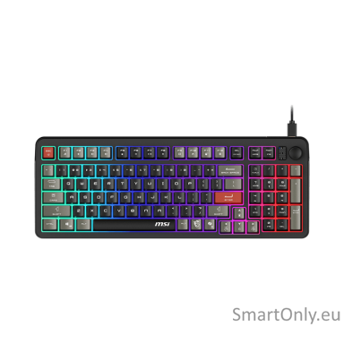 MSI FORGE GK110 US | Gaming keyboard | Wired | US | Membrane | Black MSI FORGE GK110 US | Gaming keyboard | Wired | US | Membrane | Black