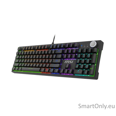 MSI FORGE GK320 RED US | Gaming keyboard | Wired | US | Mechanical RED Switches MSI FORGE GK320 RED US | Gaming keyboard | Wired | US | Mechanical RED Switches