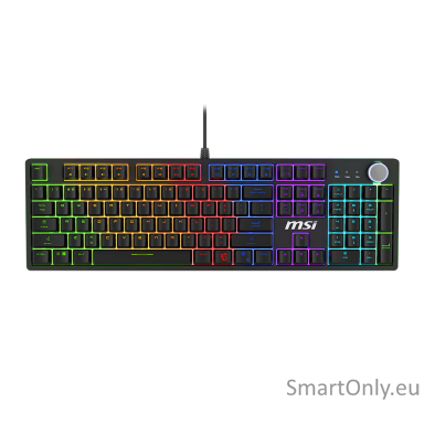 MSI FORGE GK320 RED US | Gaming keyboard | Wired | US | Mechanical RED Switches MSI FORGE GK320 RED US | Gaming keyboard | Wired | US | Mechanical RED Switches