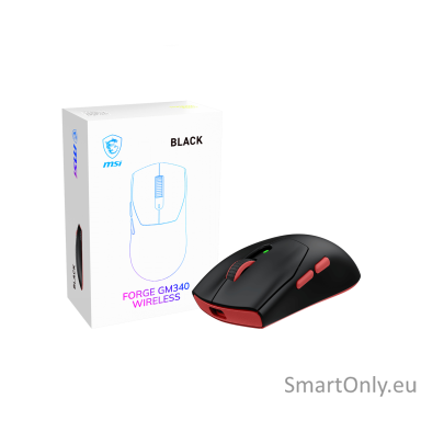 MSI FORGE GM340 | Wireless | 2.4 GHz, Bluetooth, USB 2.0 MSI FORGE GM340 | Wireless | 2.4 GHz, Bluetooth, USB 2.0