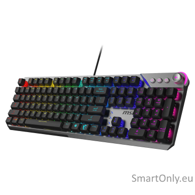 MSI STRIKE 600 V2 SILENT | Gaming keyboard | Wired | US | Mechanical - Silent MSI STRIKE 600 V2 SILENT | Gaming keyboard | Wired | US | Mechanical - Silent