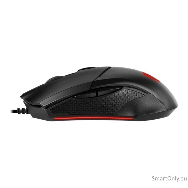 MSI | Clutch GM08 | Gaming Mouse | USB 2.0 | Black 3 MSI | Clutch GM08 | Gaming Mouse | USB 2.0 | Black 3