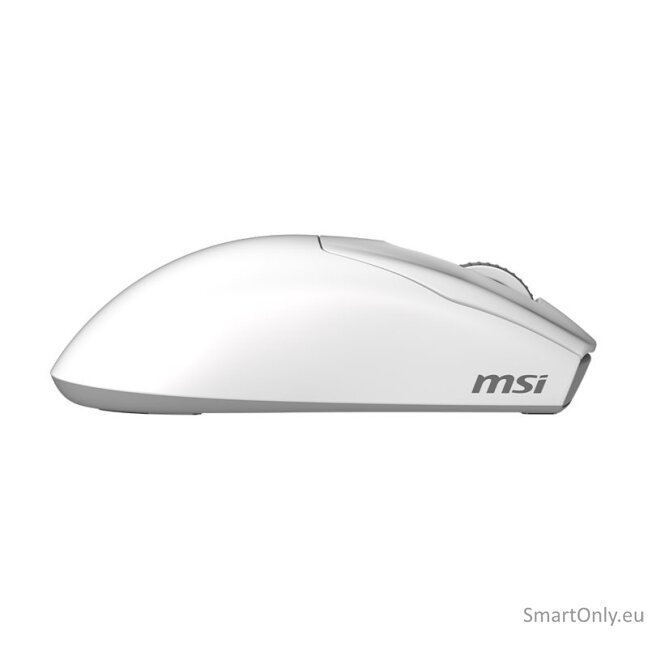 MSI Gaming Mouse | FORGE GM340 WIRELESS | Wireless | 2.4 GHz, Bluetooth, USB | White 8 MSI Gaming Mouse | FORGE GM340 WIRELESS | Wireless | 2.4 GHz, Bluetooth, USB | White 8