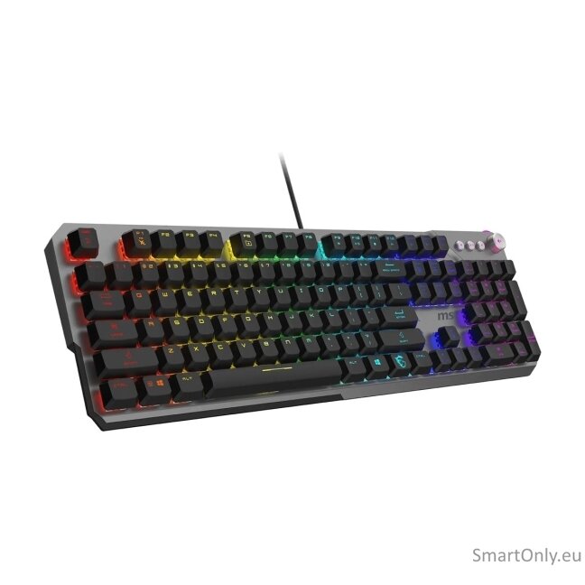 MSI STRIKE 600 V2 SILENT | Gaming keyboard | Wired | US | Mechanical - Silent 8 MSI STRIKE 600 V2 SILENT | Gaming keyboard | Wired | US | Mechanical - Silent 8