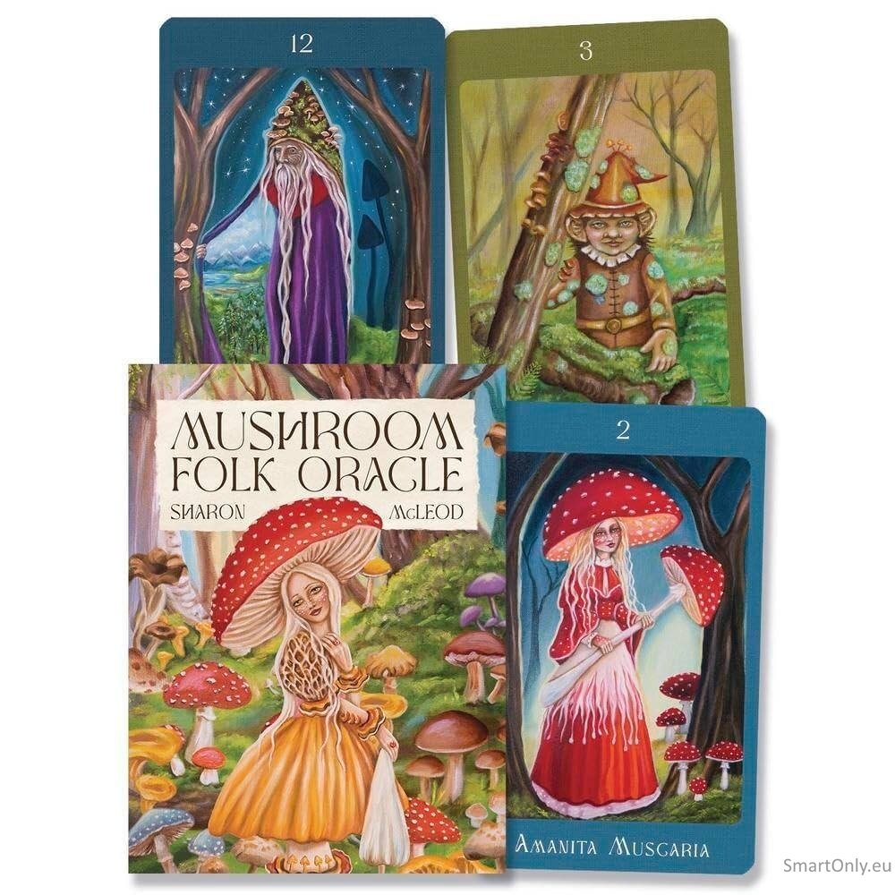 Mushroom Folk Oracle kortos Blue Angel 10 Mushroom Folk Oracle kortos Blue Angel 10
