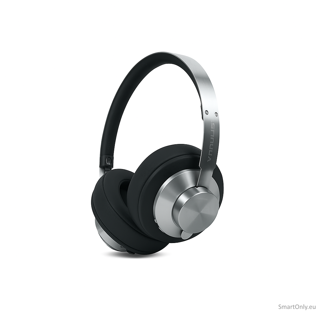 Muse Stereo Headphones | M-298 SBL | Bluetooth | ANC | Black/Silver 1