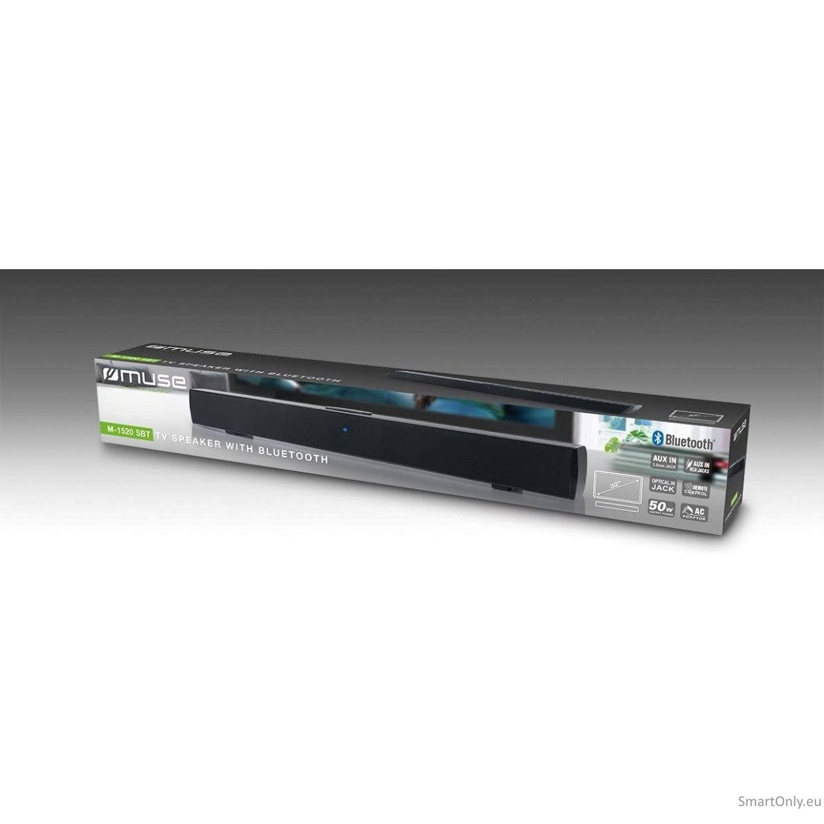 Muse | M-1520SBT | Yes | Blue | TV speaker with bluetooth 2 Muse | M-1520SBT | Yes | Blue | TV speaker with bluetooth 2