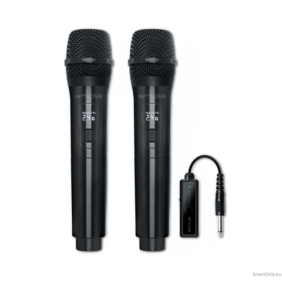 Muse | Pack 2 Wireless Microphones | MC-50 WI | Black Muse | Pack 2 Wireless Microphones | MC-50 WI | Black