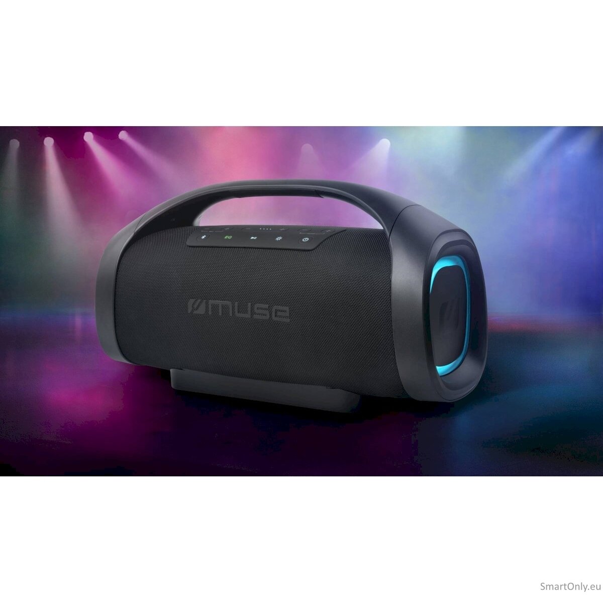 Muse Portable Bluetooth Speaker Splash Proof, Black 2