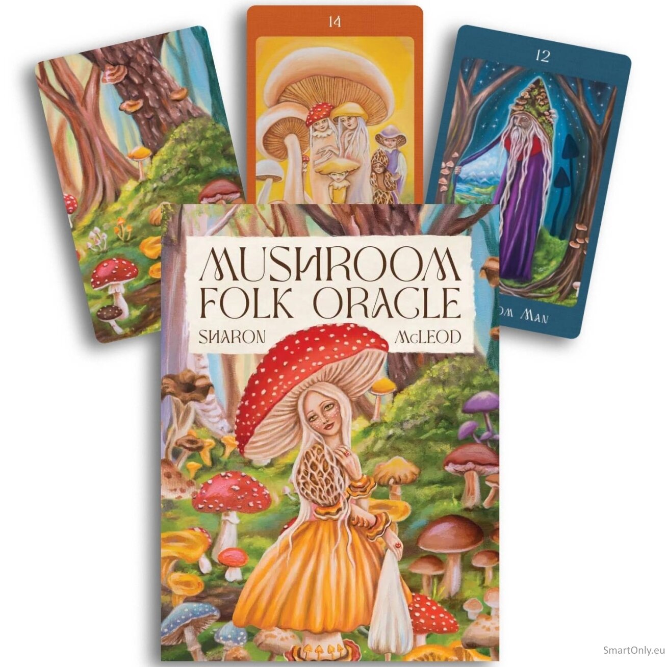 Mushroom Folk Oracle kortos Blue Angel Mushroom Folk Oracle kortos Blue Angel