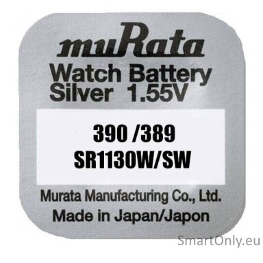 murata-389-390-sr1130-sidabro-oksido-baterija-1-vnt