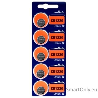 murata-cr1220-5bl-licio-baterijos-5-vnt