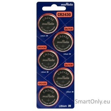 murata-cr2430-licio-baterijos-5-vnt