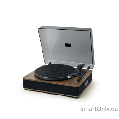 Muse MT-107 BTO Turntable Stereo System, Black/Brown | Muse
