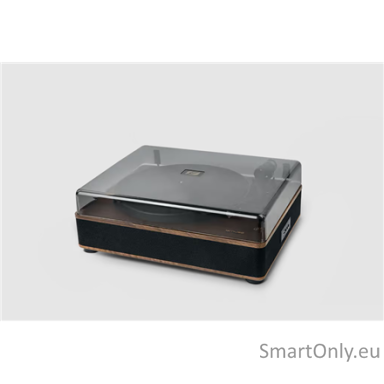 Muse MT-107 BTO Turntable Stereo System, Black/Brown | Muse