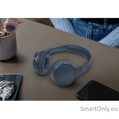 Muse | Stereo Headphones | M-272 BTB | Built-in microphone | Bluetooth | Blue