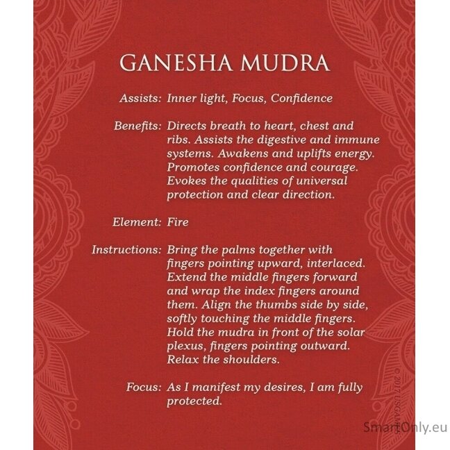 Mudras: For Awakening The Five Elements kortos US Games Systems 3