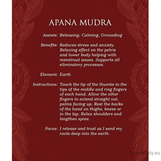 Mudras: For Awakening The Five Elements kortos US Games Systems 1