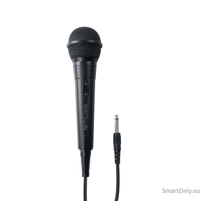 Muse | Professional Wired Microphone | MC-20B | Black Muse | Professional Wired Microphone | MC-20B | Black
