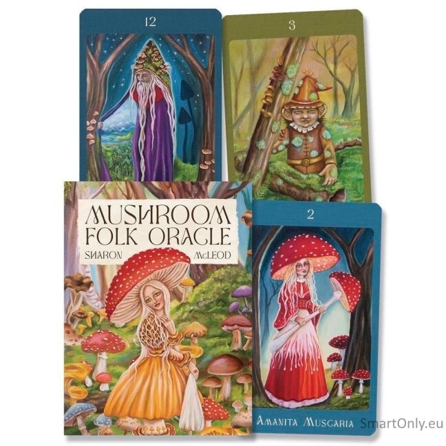 Mushroom Folk Oracle kortos Blue Angel 10 Mushroom Folk Oracle kortos Blue Angel 10