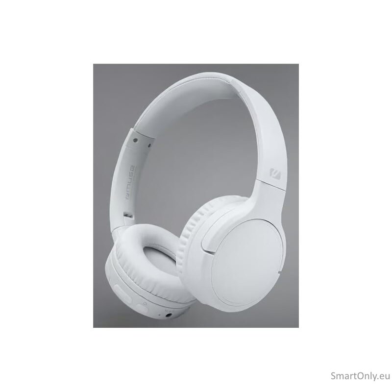 Muse Bluetooth Stereo Headphones M-272 BTW On-ear, Wireless, White | Muse 7 Muse Bluetooth Stereo Headphones M-272 BTW On-ear, Wireless, White | Muse 7