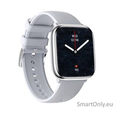 myPhone Watch Pastel | Smart watch | AMOLED | 1.75" | Waterproof | Silver Grey myPhone Watch Pastel | Smart watch | AMOLED | 1.75" | Waterproof | Silver Grey