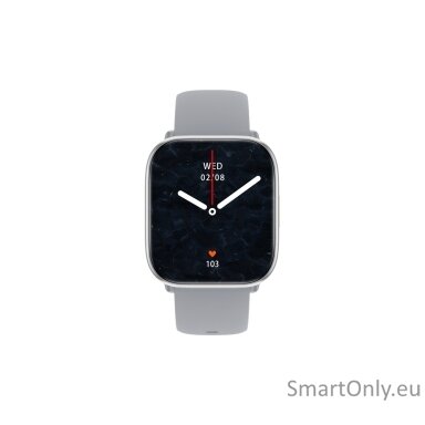 myPhone Watch Pastel | Smart watch | AMOLED | 1.75" | Waterproof | Silver Grey myPhone Watch Pastel | Smart watch | AMOLED | 1.75" | Waterproof | Silver Grey