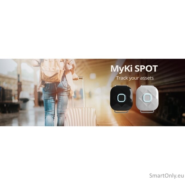Stebėjimo įrenginys Myki Spot Universal Tracker Black 3in1 New 2 Stebėjimo įrenginys Myki Spot Universal Tracker Black 3in1 New 2