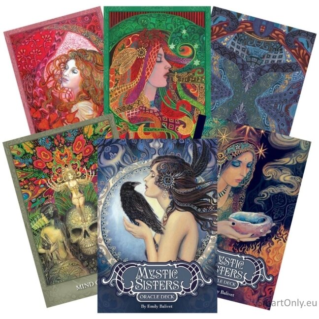 Mystic Sisters Oracle kortos U.S. Games Systems Mystic Sisters Oracle kortos U.S. Games Systems