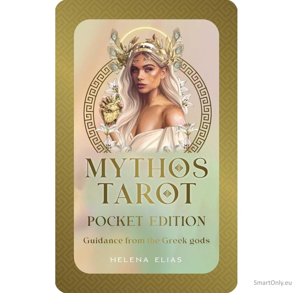 Mythos Taro kortos kišeninis leidimas metalinėje dėžutėje Rockpool Publishing 4