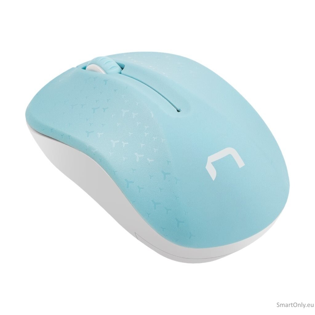 Natec Mouse, Toucan, Wireless, 1600 DPI, Optical, Blue/White | Natec | Mouse | Optical | Wireless | Blue/White 4