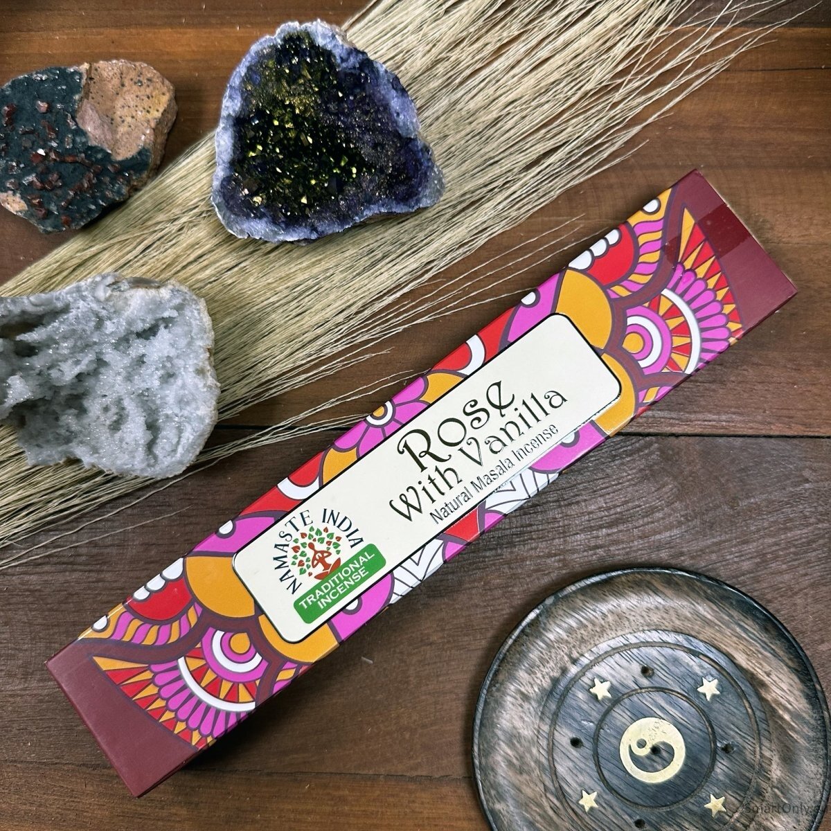 Namaste Mandala Masala smilkalai - Rožė su vanile Orkay 4 Namaste Mandala Masala smilkalai - Rožė su vanile Orkay 4