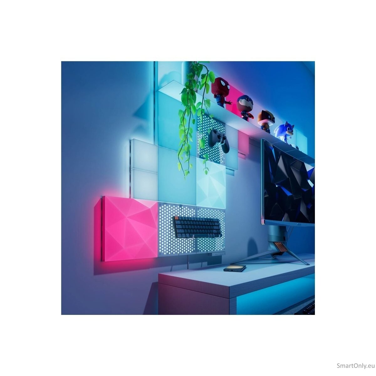 Nanoleaf Blocks Shelf Add-On Kit (2 Pack)|Nanoleaf 8 Nanoleaf Blocks Shelf Add-On Kit (2 Pack)|Nanoleaf 8