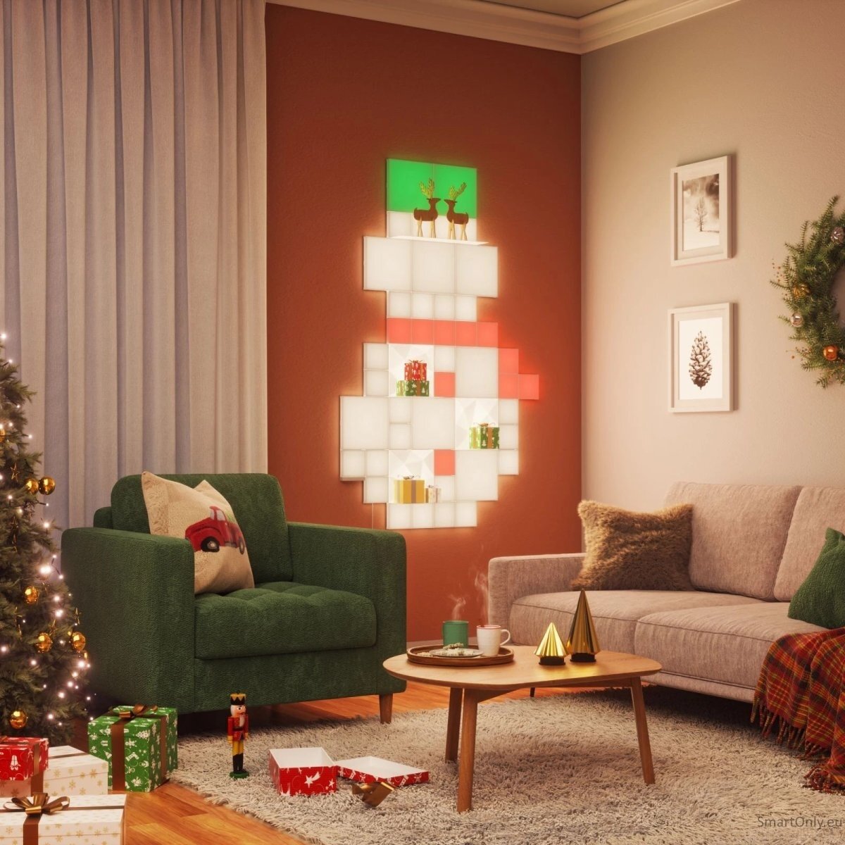 Nanoleaf Blocks Squares Add-On Kit (2 Panels)|Nanoleaf 4