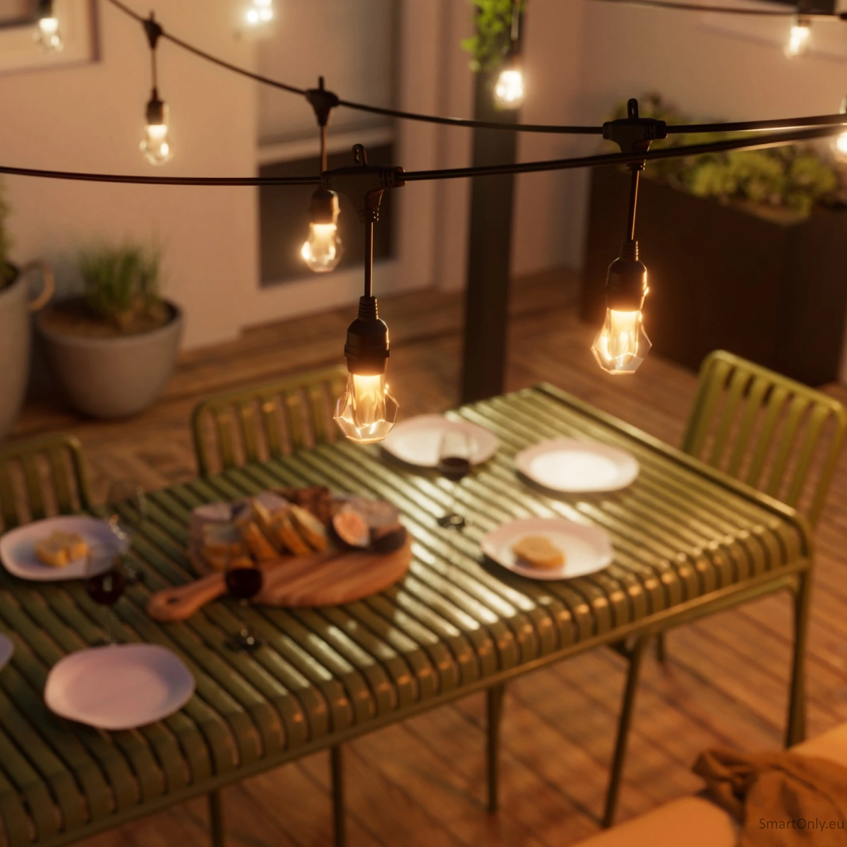 Nanoleaf Essentials Matter Smart Multicolour Outdoor String Lights Starter Kit 30m|Nanoleaf 4 Nanoleaf Essentials Matter Smart Multicolour Outdoor String Lights Starter Kit 30m|Nanoleaf 4