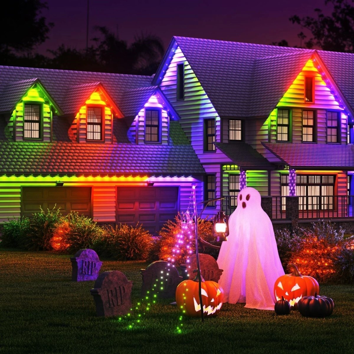 Nanoleaf Smart Multicolor Permanent Outdoor Lights Starter Kit 15m|Nanoleaf 3 Nanoleaf Smart Multicolor Permanent Outdoor Lights Starter Kit 15m|Nanoleaf 3