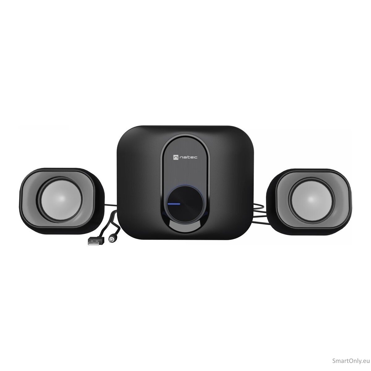 Natec Computer Speakers Pug, Black | Natec Natec Computer Speakers Pug, Black | Natec