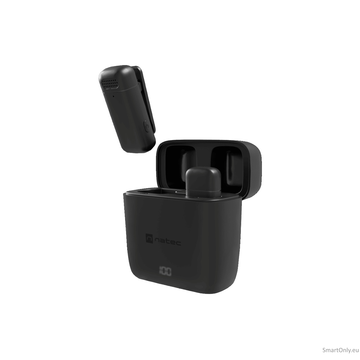 Natec | Microphone | NMI-2253 | Wireless | Black 4 Natec | Microphone | NMI-2253 | Wireless | Black 4