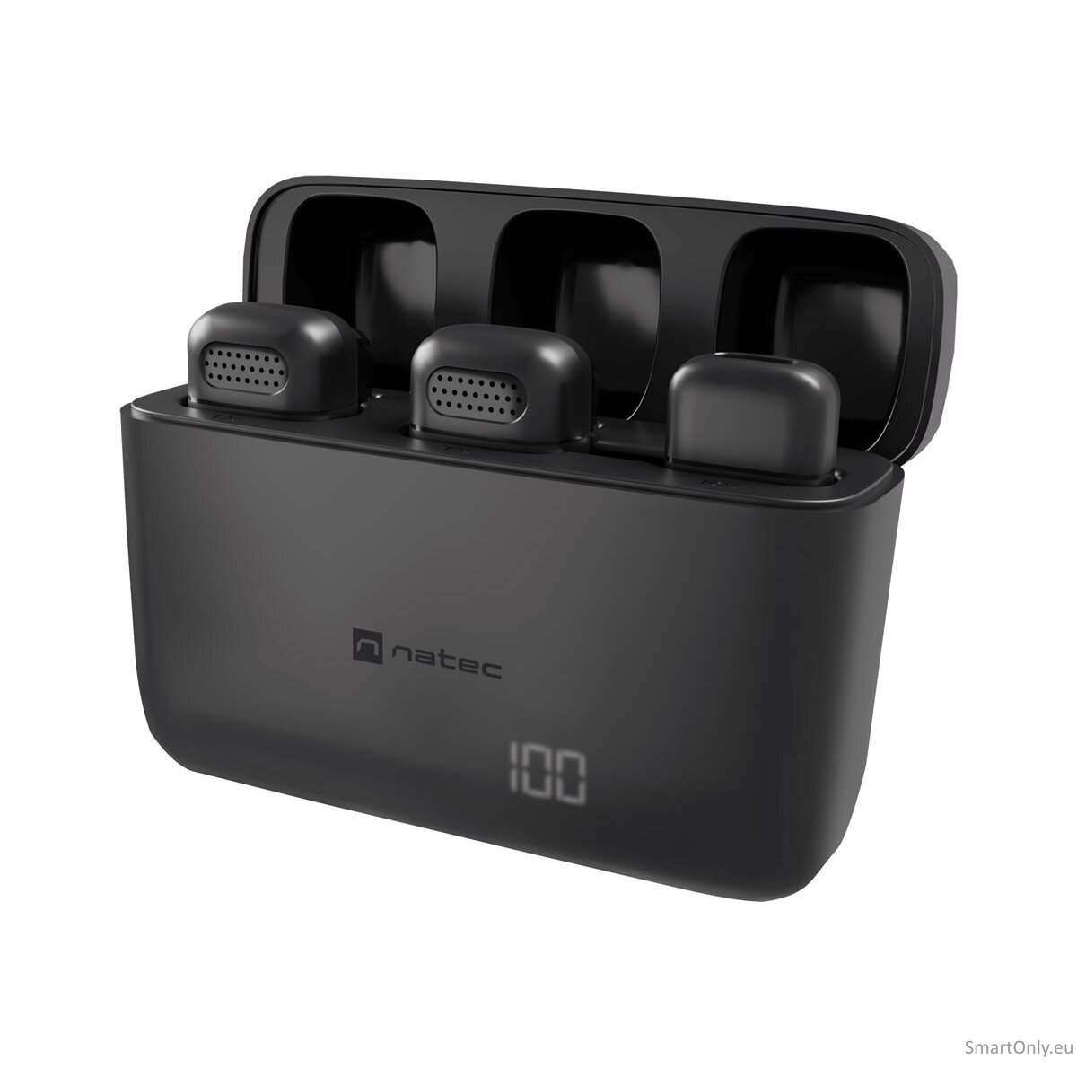 Natec | Microphone | NMI-2254 | Built-in microphone | Wireless | Black 5