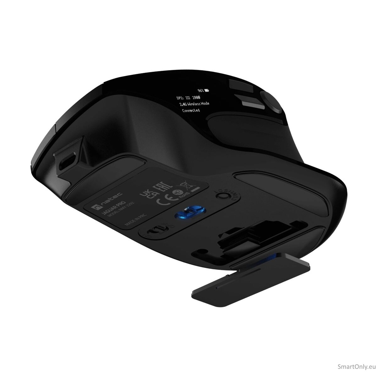 Natec Mouse | Jaguar Pro | Wireless | 2.4 GHz, Bluetooth | Black 19