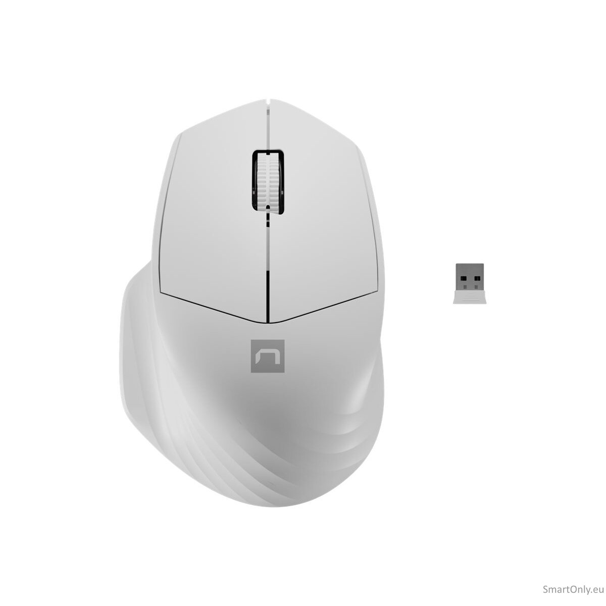 Natec | Mouse | Siskin 2 | Wireless | USB Type-A | White 4