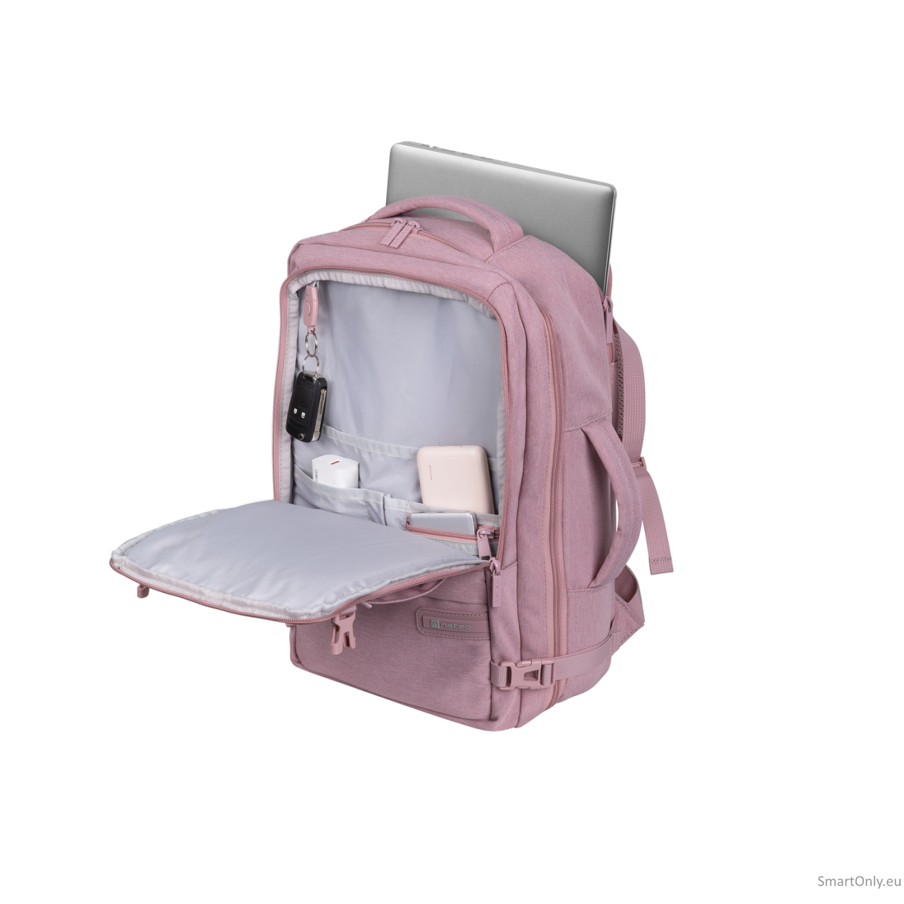 Natec Camel Lite | Fits up to size 15.6 " | Backpack | Pink 6 Natec Camel Lite | Fits up to size 15.6 " | Backpack | Pink 6
