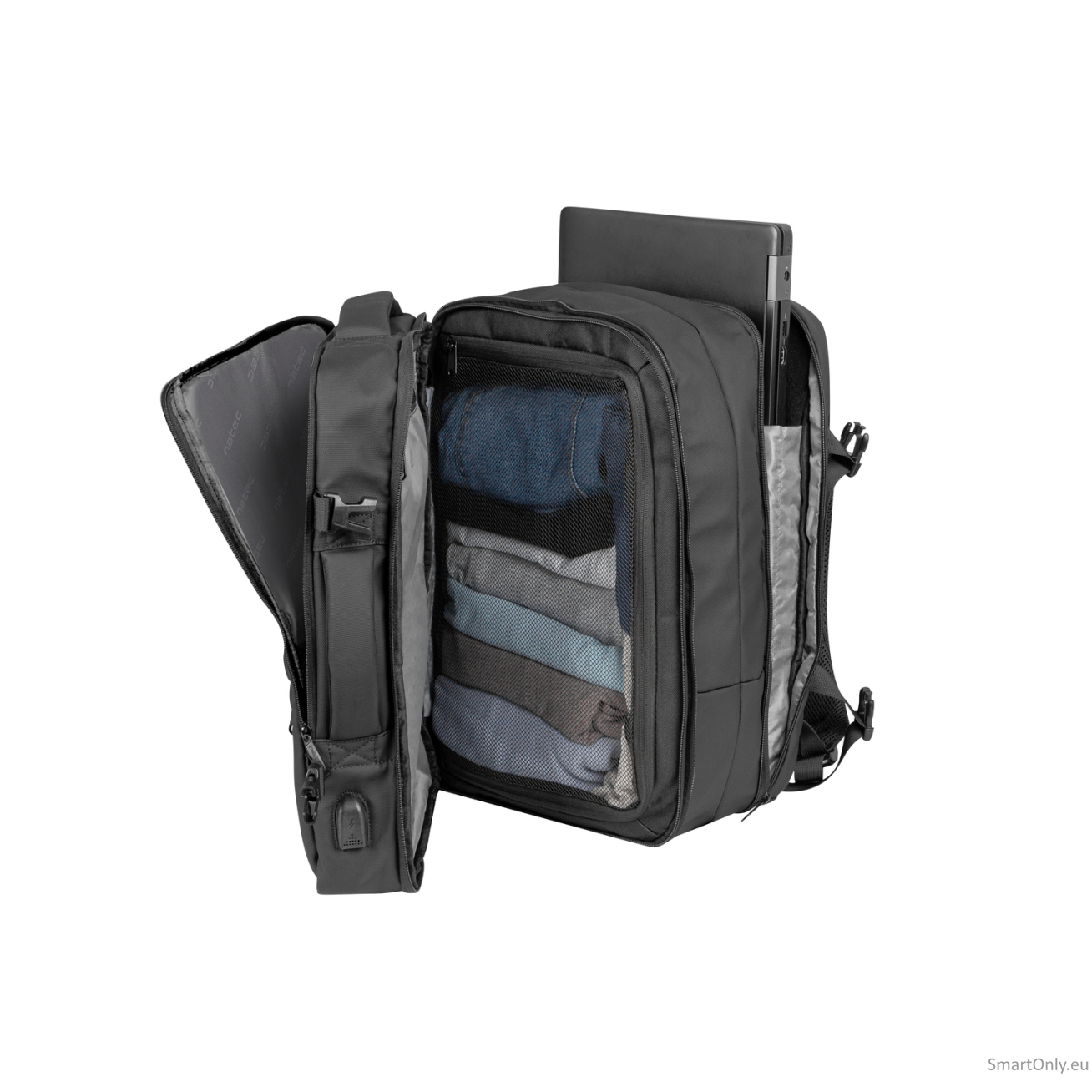 Natec | Laptop Backpack | Camel Pro | Fits up to size 17.3 " | Backpack | Black 16 Natec | Laptop Backpack | Camel Pro | Fits up to size 17.3 " | Backpack | Black 16