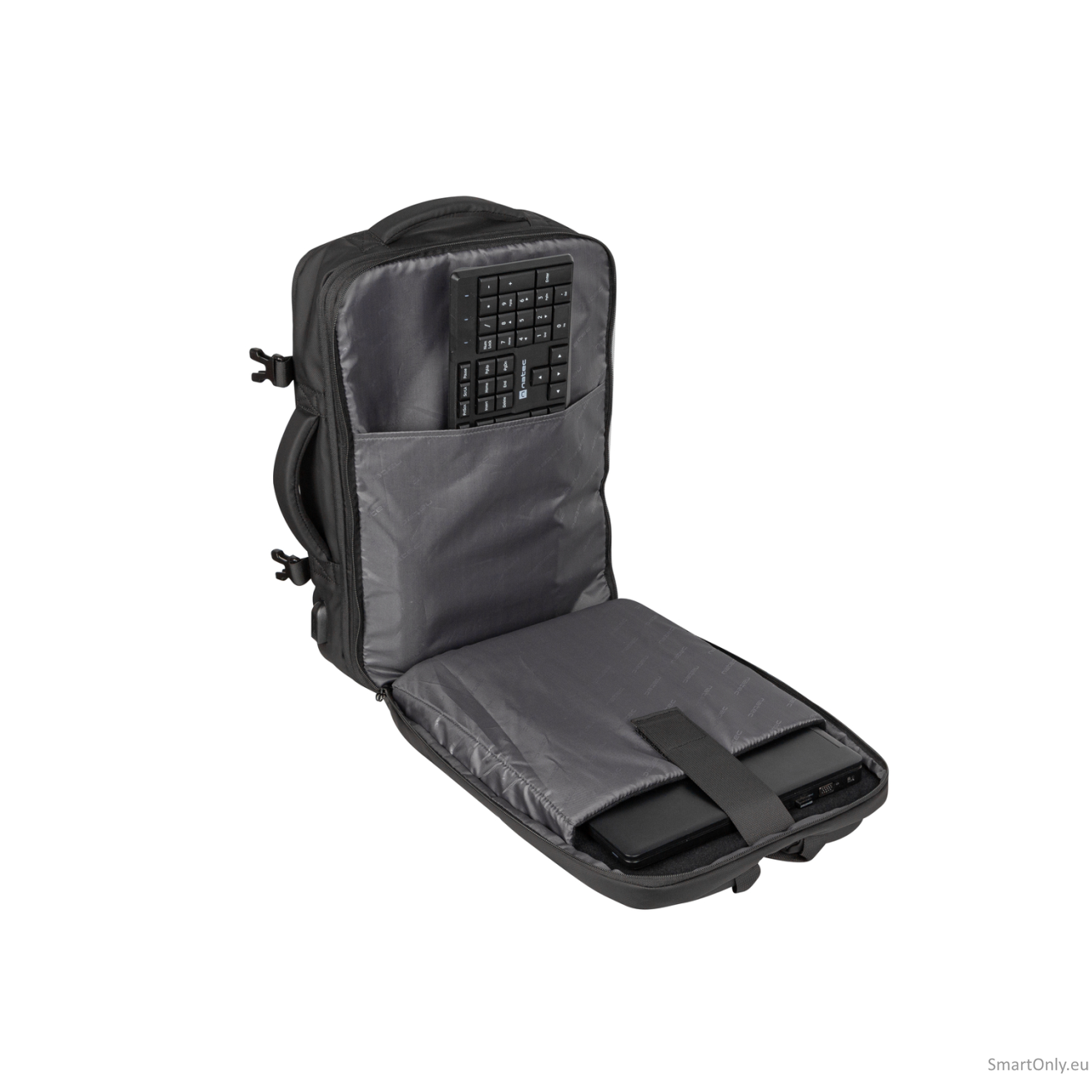 Natec | Laptop Backpack | Camel Pro | Fits up to size 17.3 " | Backpack | Black 5