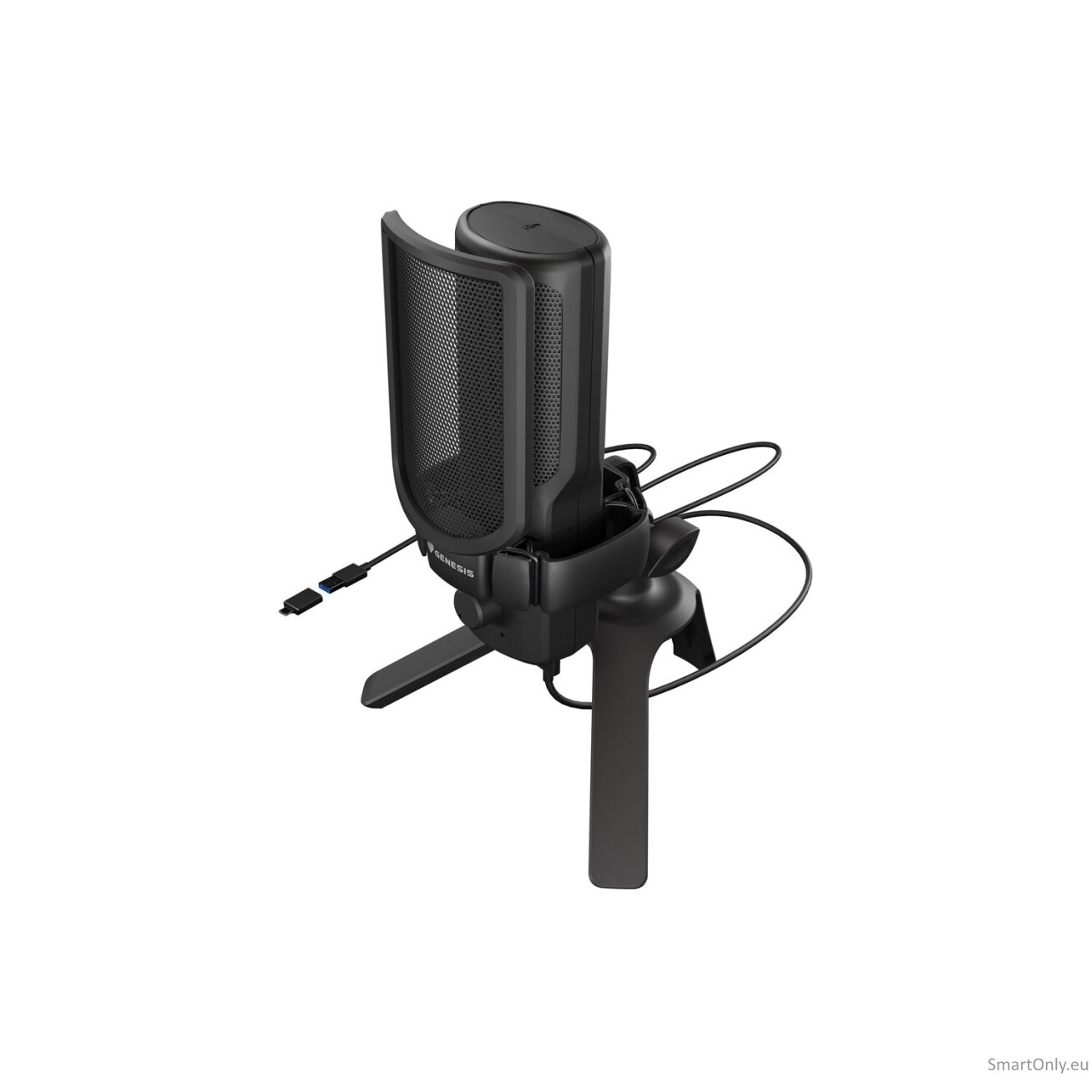 Natec | Microphone | GENESIS Radium 250 | Built-in microphone | Wired | Black 6