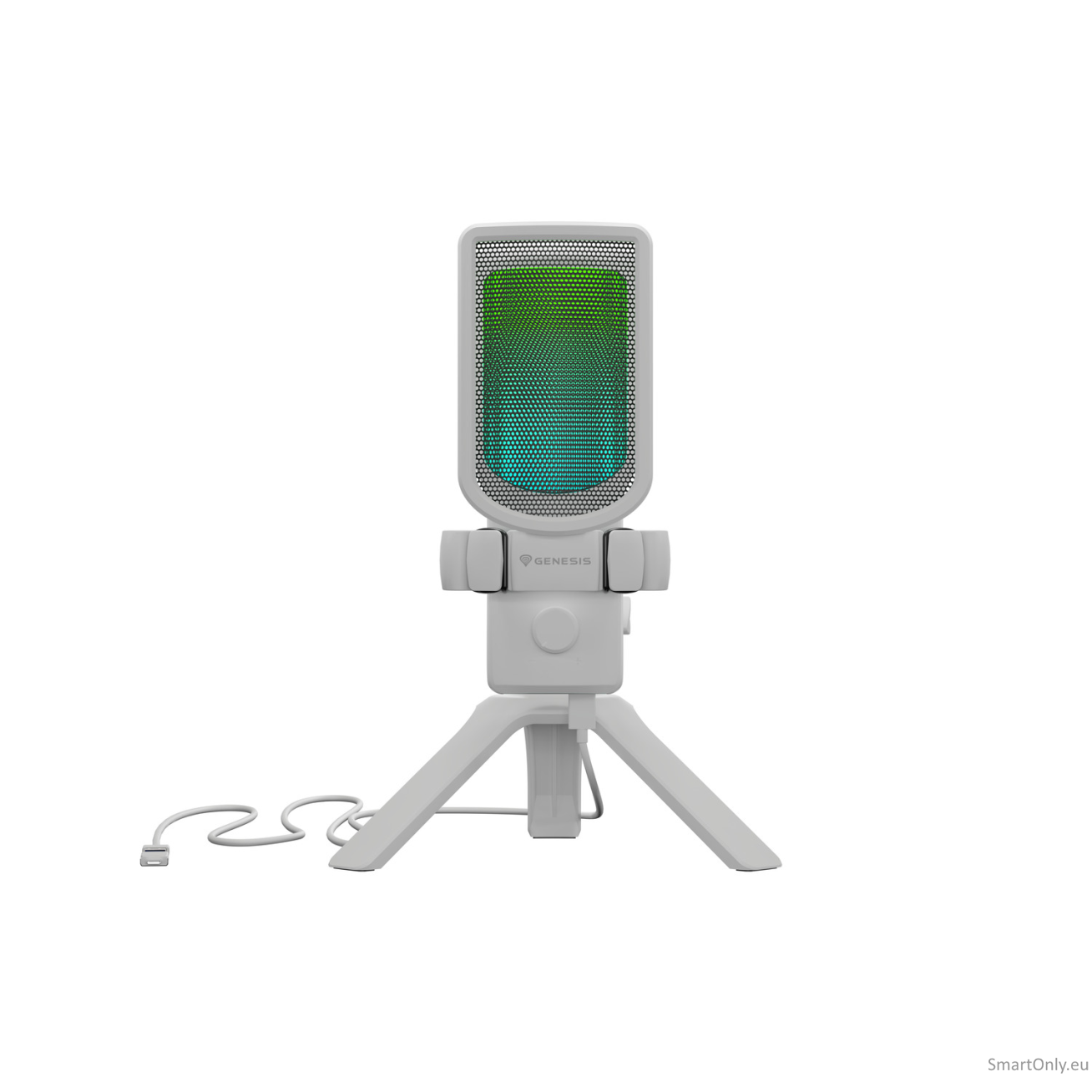 Natec | Microphone | GENESIS Radium 250 | Built-in microphone | Wired | White 1 Natec | Microphone | GENESIS Radium 250 | Built-in microphone | Wired | White 1